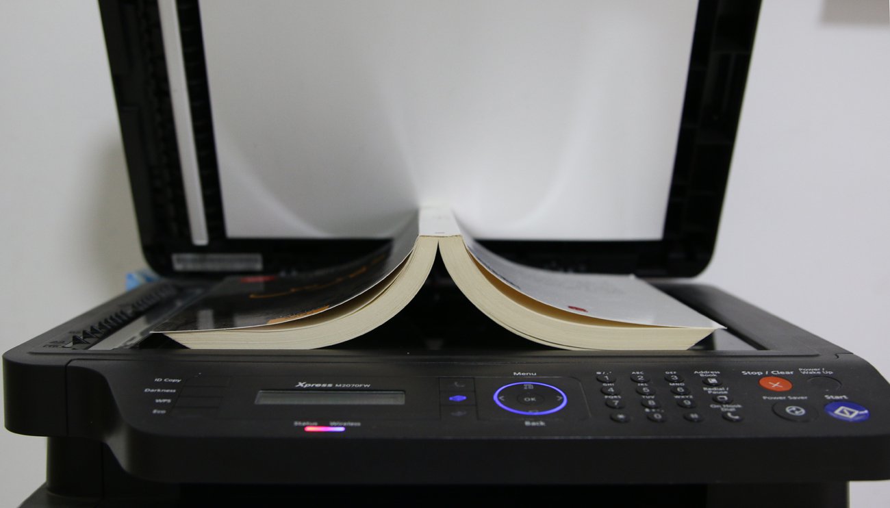 scanning books